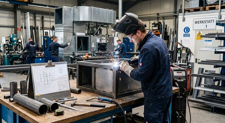 Schlosser / Metallbauer (m/w/d) im Raum Penzberg – Vollzeit mit Übernahmeoption