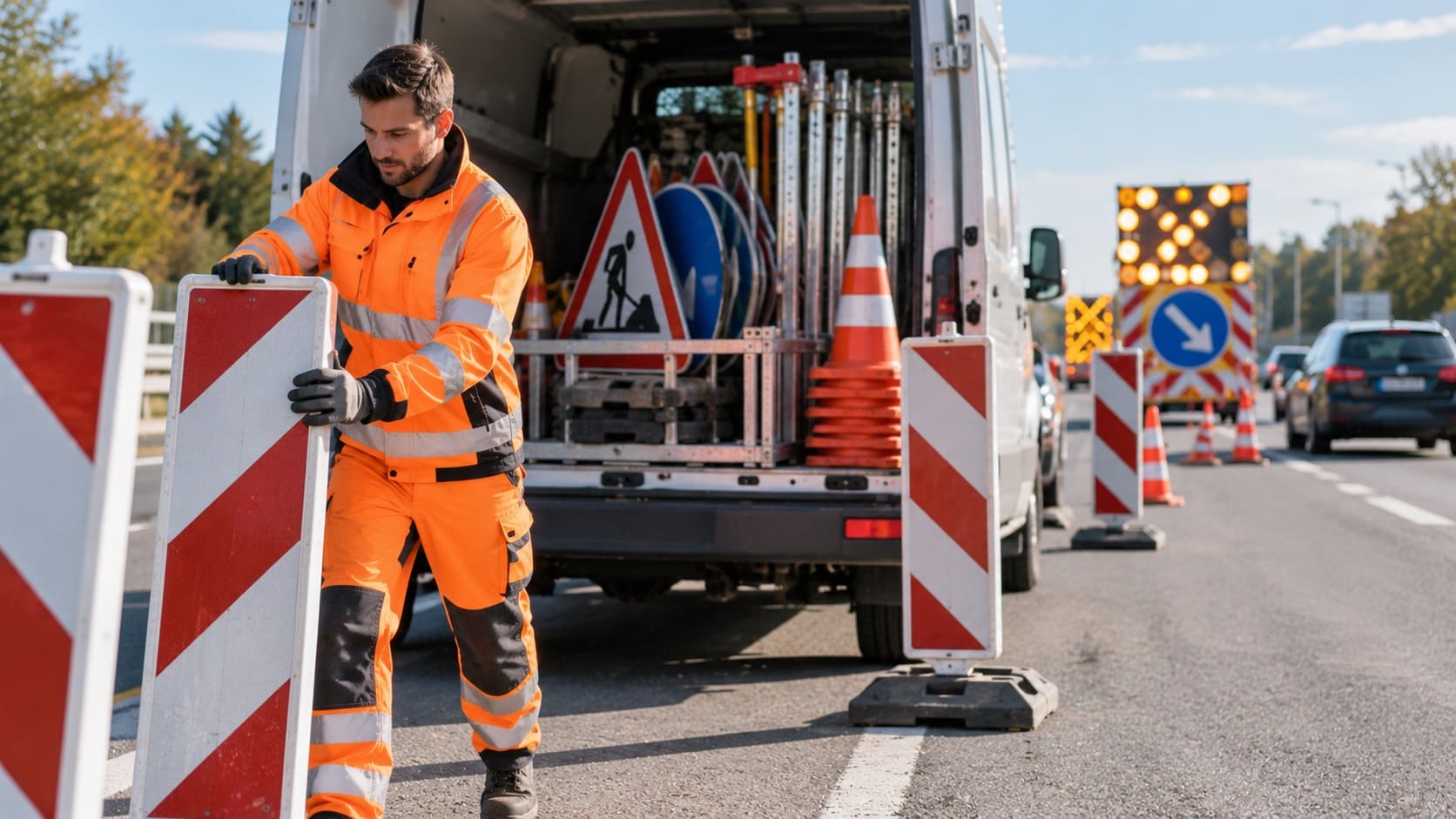 Fahrer (m/w/d) im Schilderdienst – Verkehrssicherung
